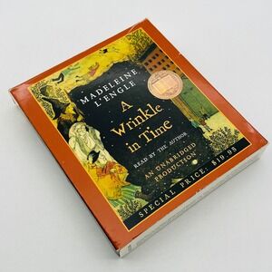 A Wrinkle in Time Audiobook CD 5 Disc Unabridged Madeleine L'Engle